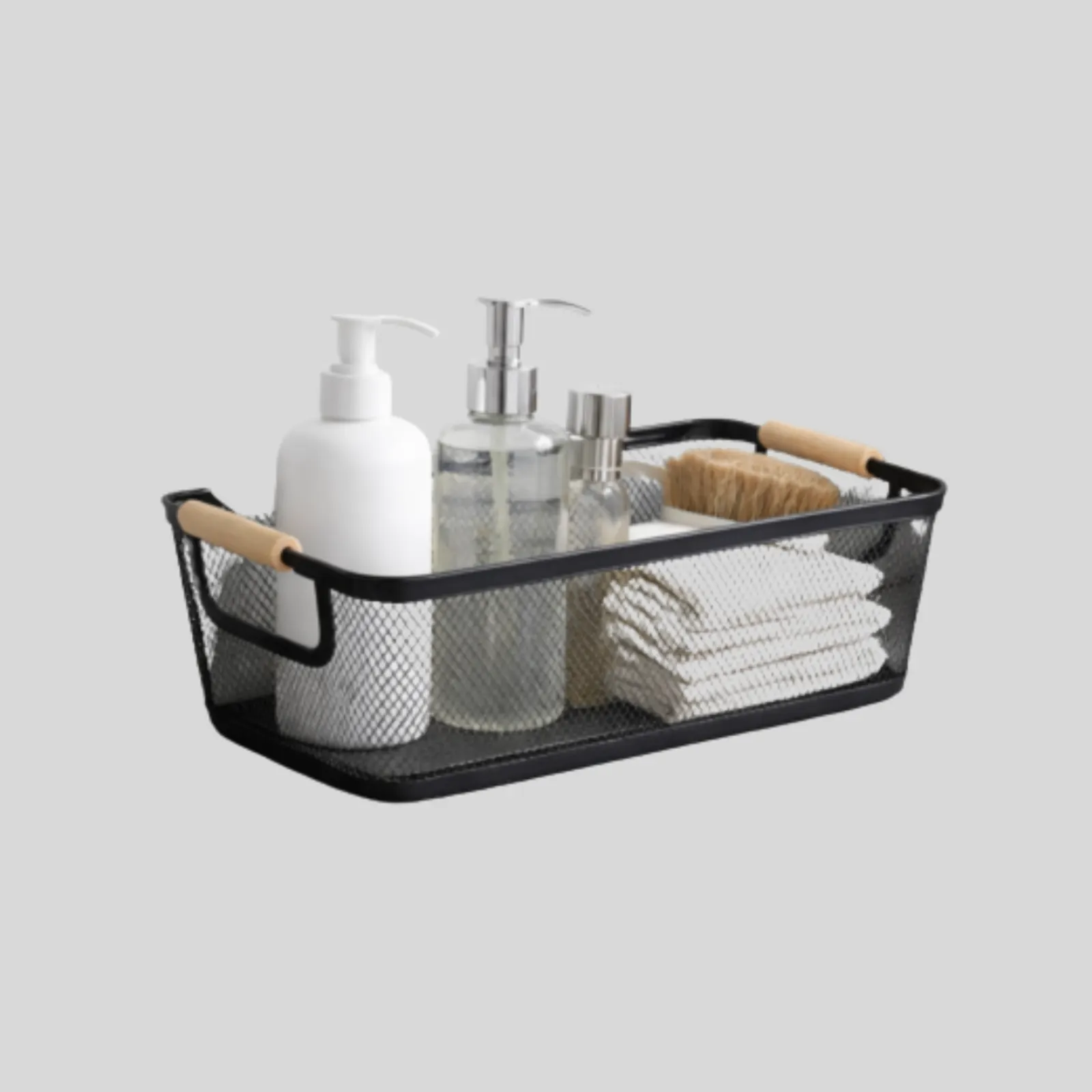 Canasto Metal con Asa 35x22x16, imagen 1 de 2