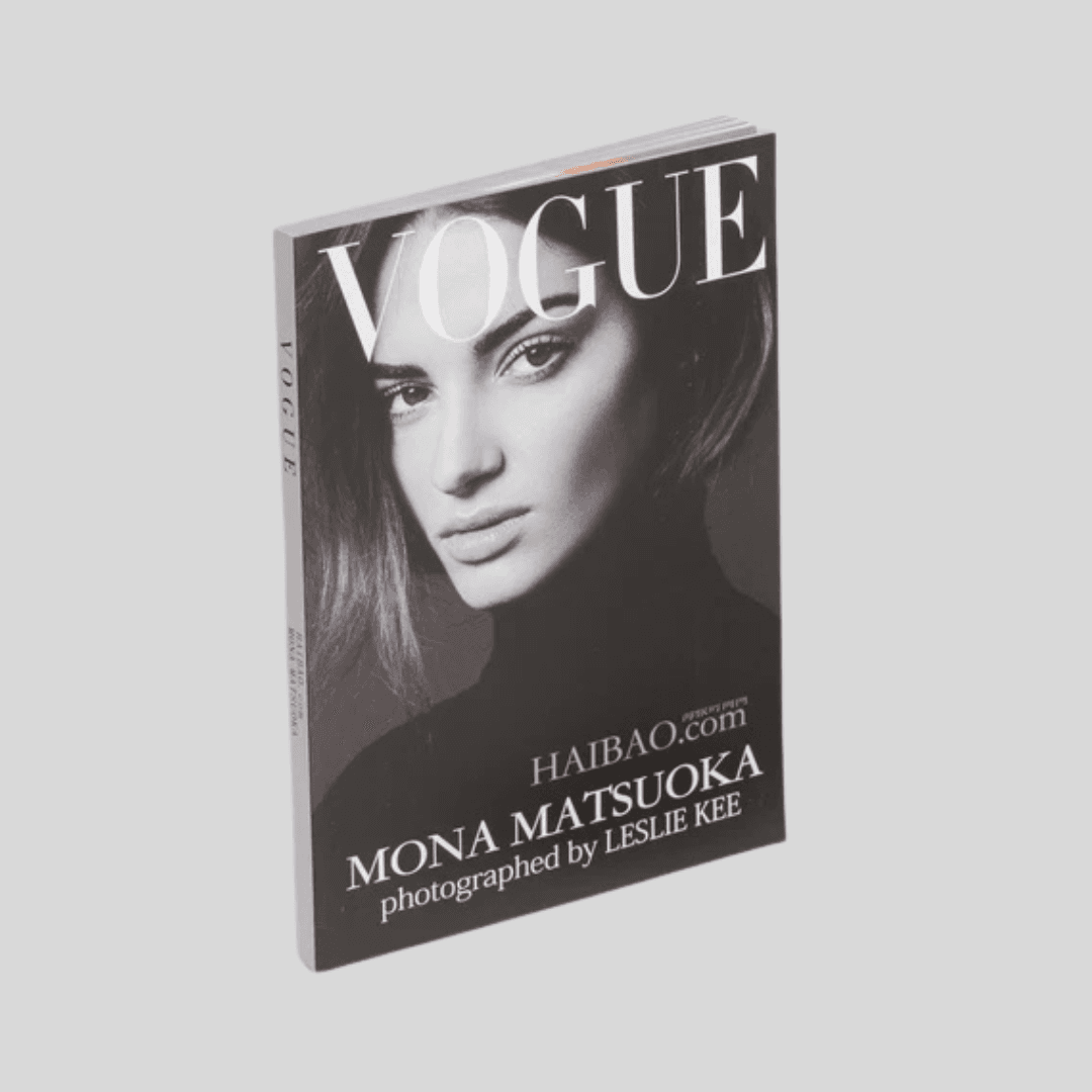 Libro con contenido Revista Vogue