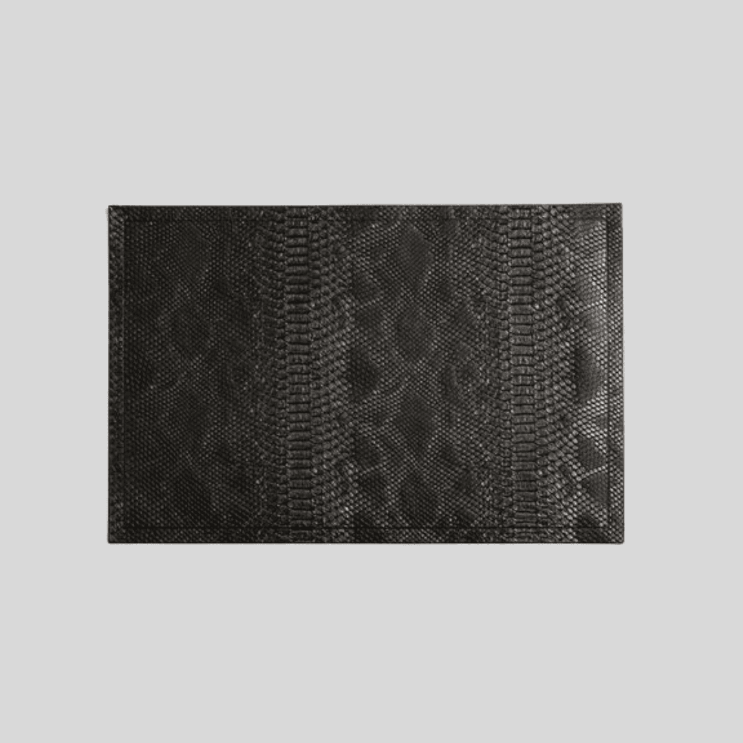 Individual Rectangular de PU con Tramado Set x 6