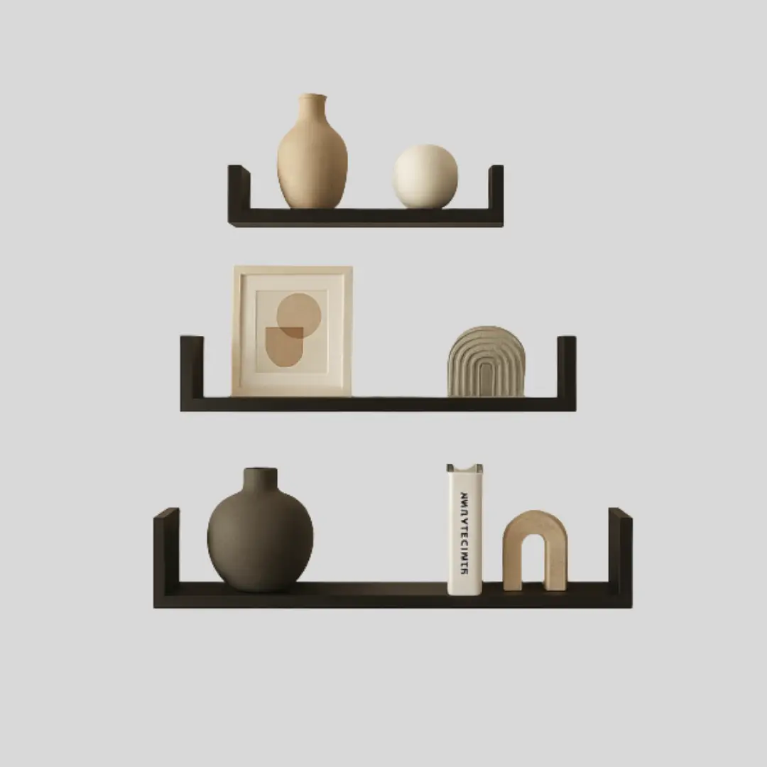Repisa Set x3 Madera