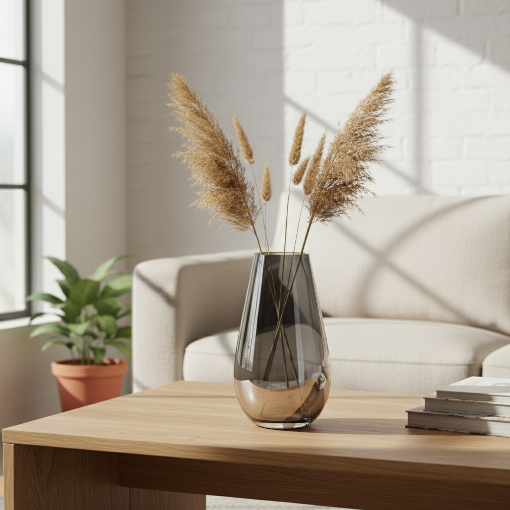 Florero De Vidrio Belly - Image 2